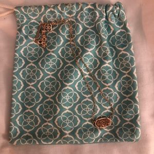 Kendra Scott Gold Pendant Necklace